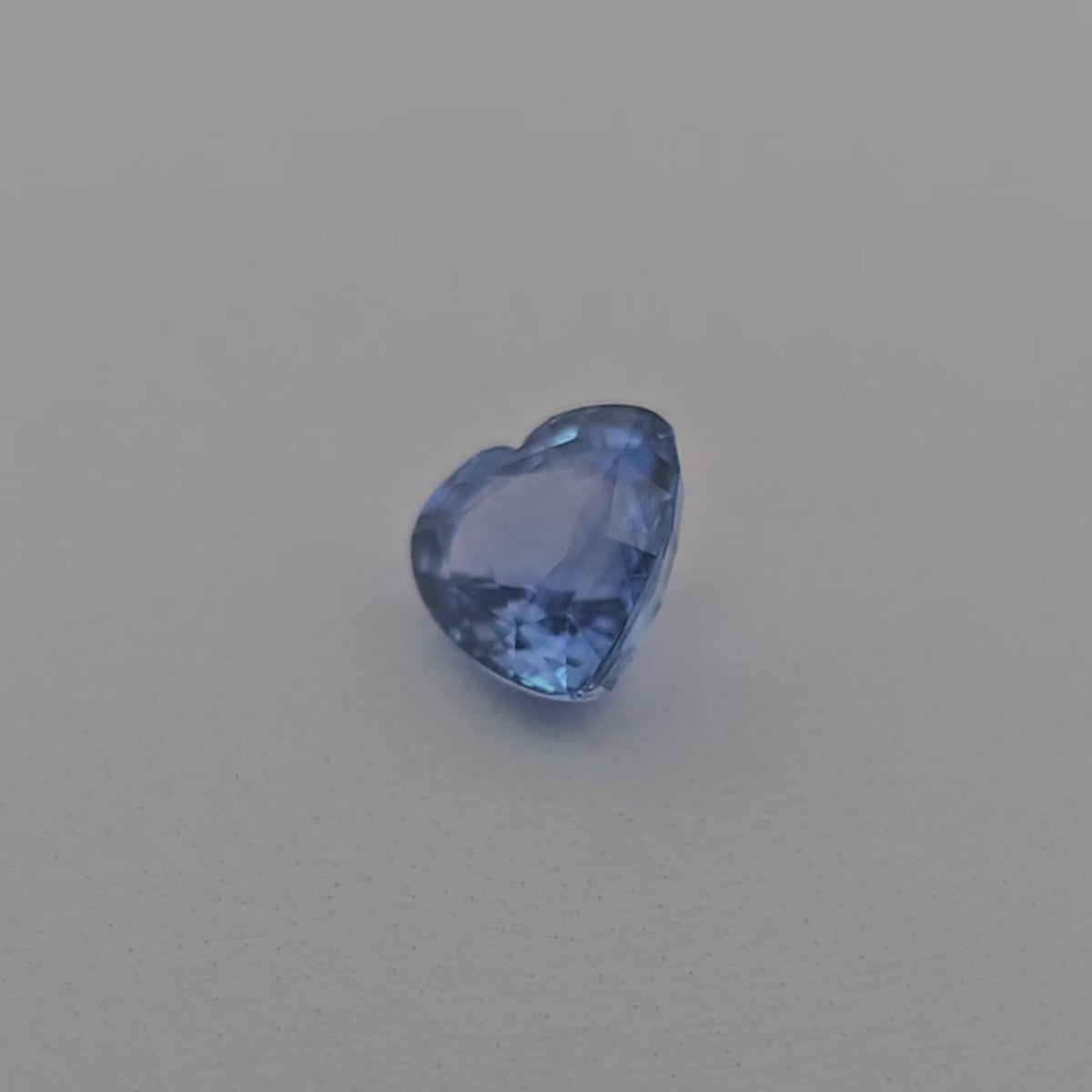 Natural Blue Sapphire Stone 2.51 Carats Heart Cut