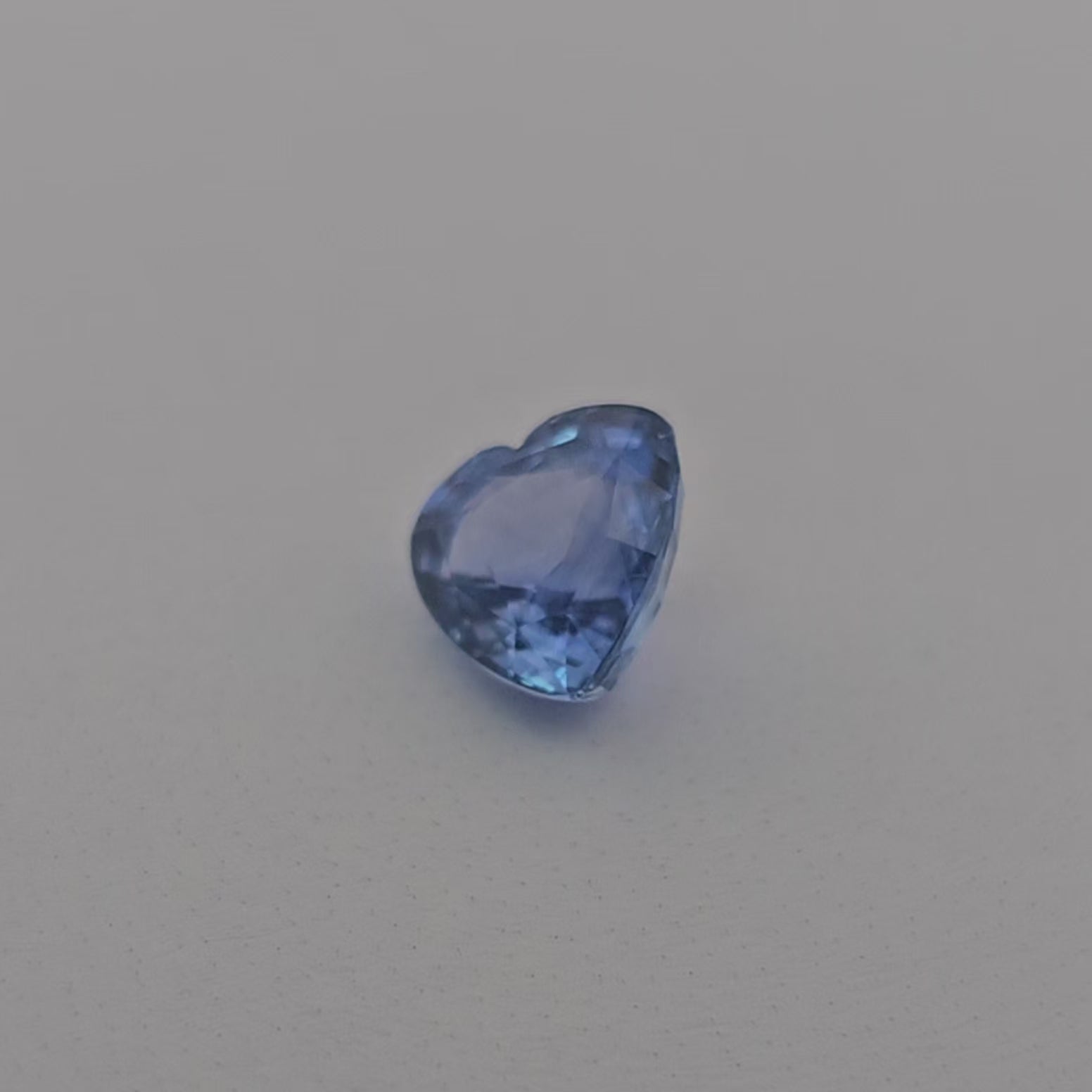 Natural Blue Sapphire Stone 2.51 Carats Heart Cut