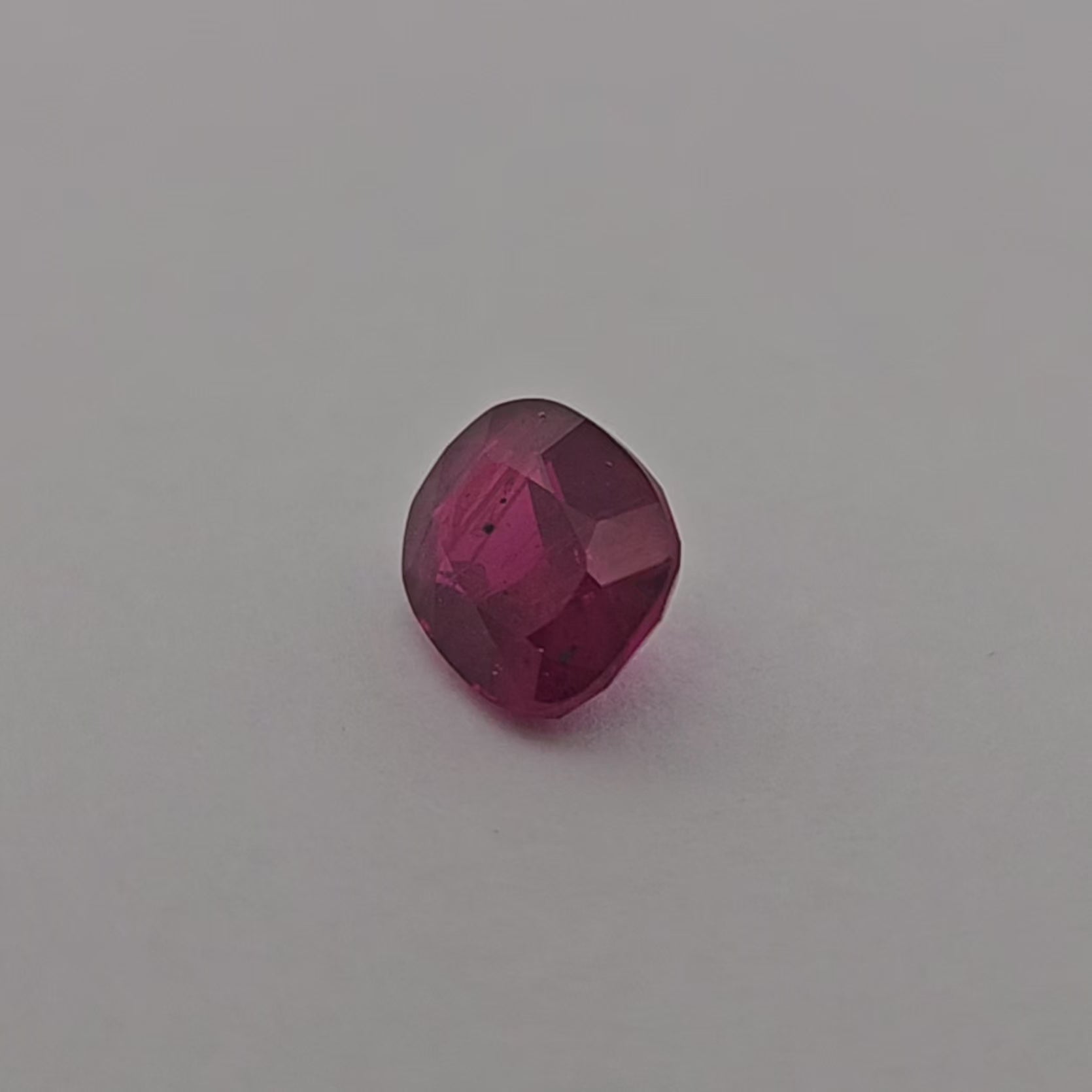 Natural Mozambique Ruby Manik Stone 1.47 Carats Cushion Shape