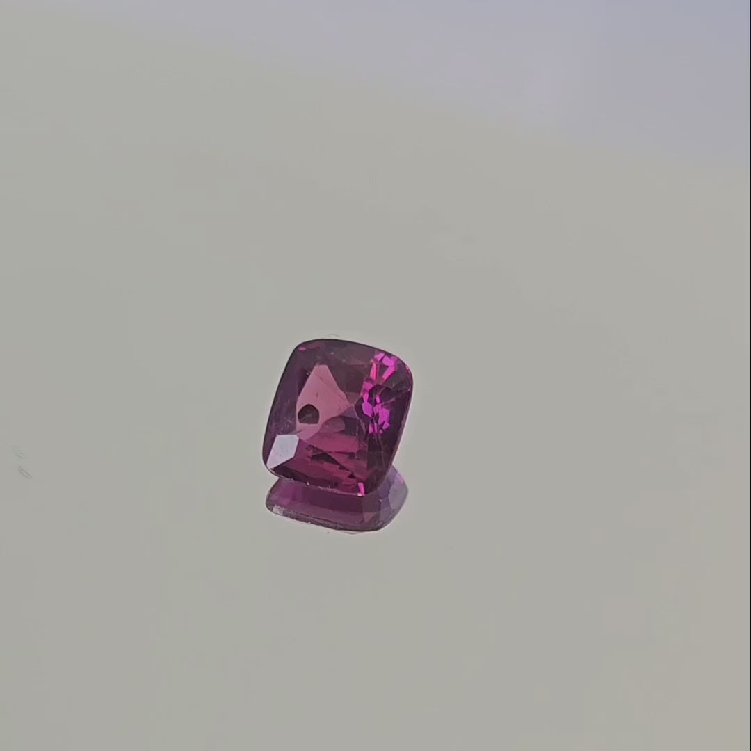 Pink Sapphire Natural Stone Cushion Cut 1.54 Carats