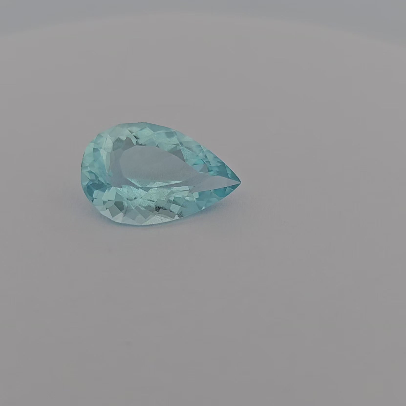online Natural Aquamarine Stone 4.32 Carats Pear Shape 15 x 10 mm 