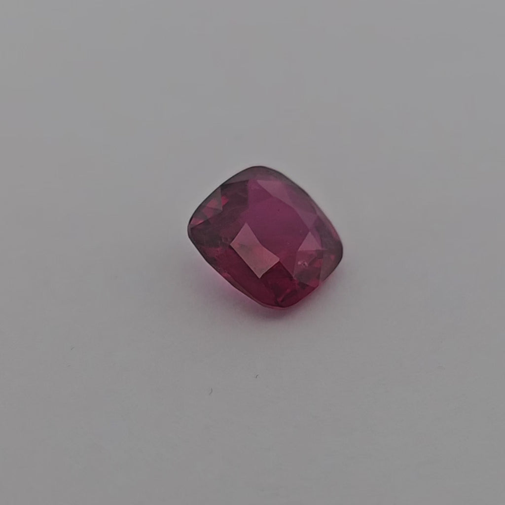 Natural Mozambique Ruby Manik Stone 2.14 Carats Cushion Shape