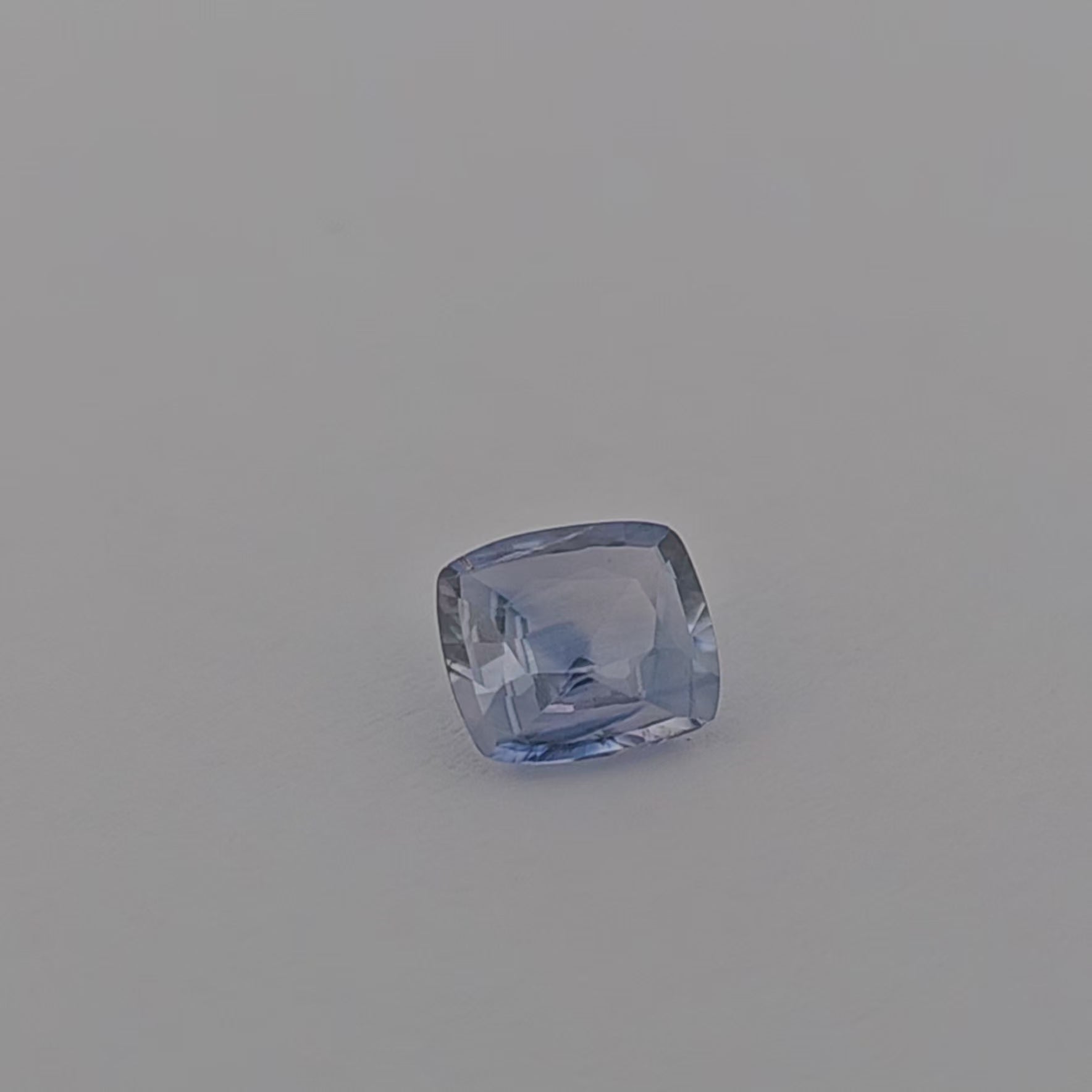 for sale Natural Blue Sapphire Stone 0.75 Carats Cushion 6 x 5.5 mm 