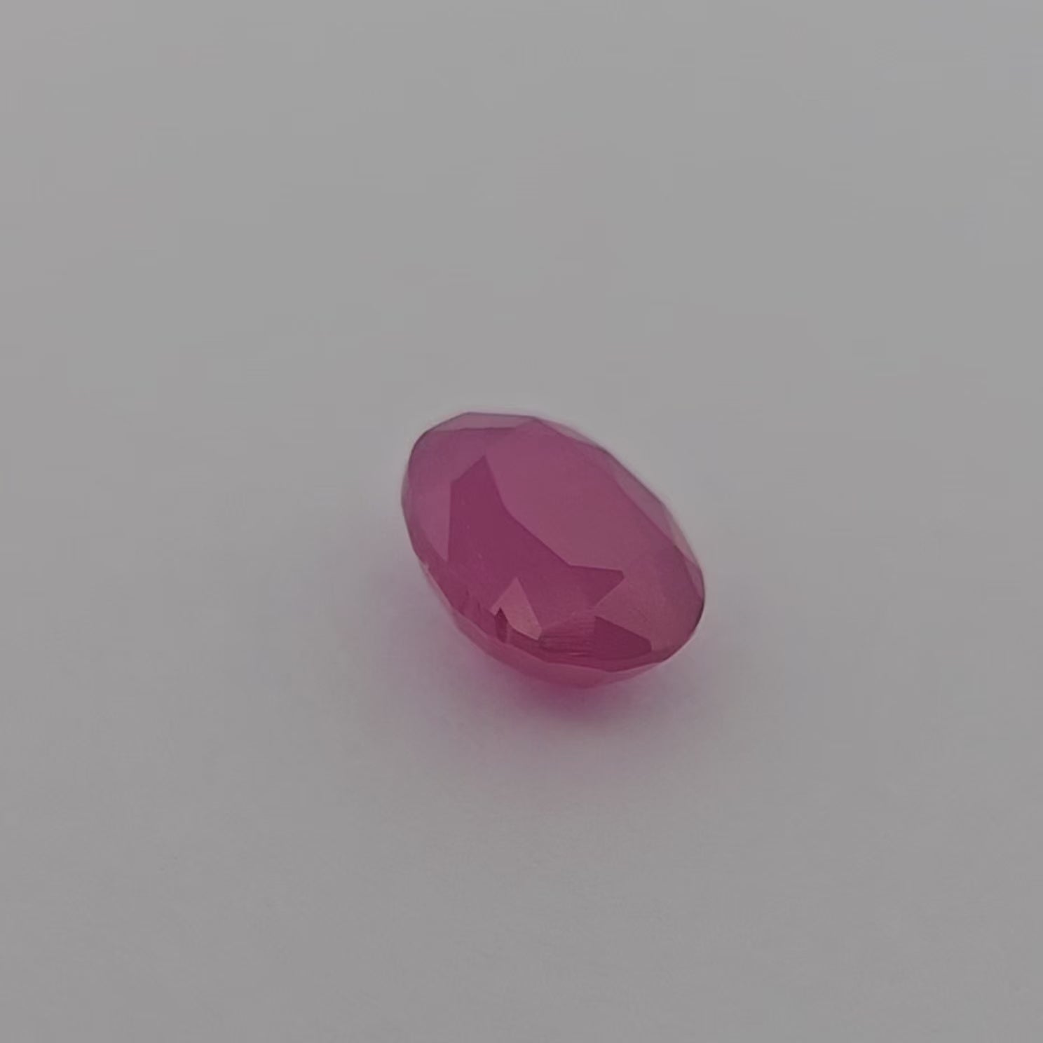 Natural  Ruby Manik Stone 2.49 Carats Oval Cut 