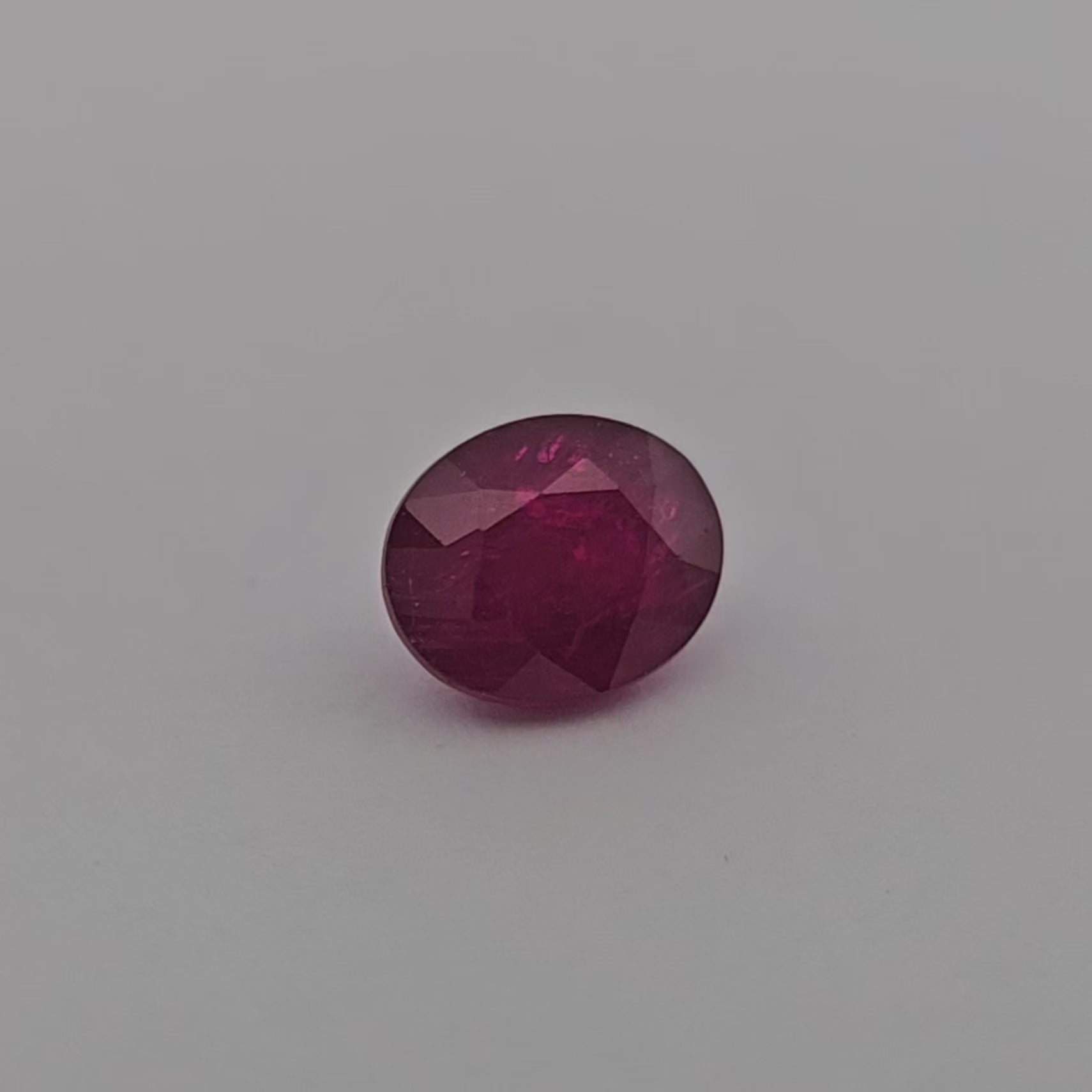 online Natural Mozambique Ruby Manik Stone 2.19 Carats Oval Shape