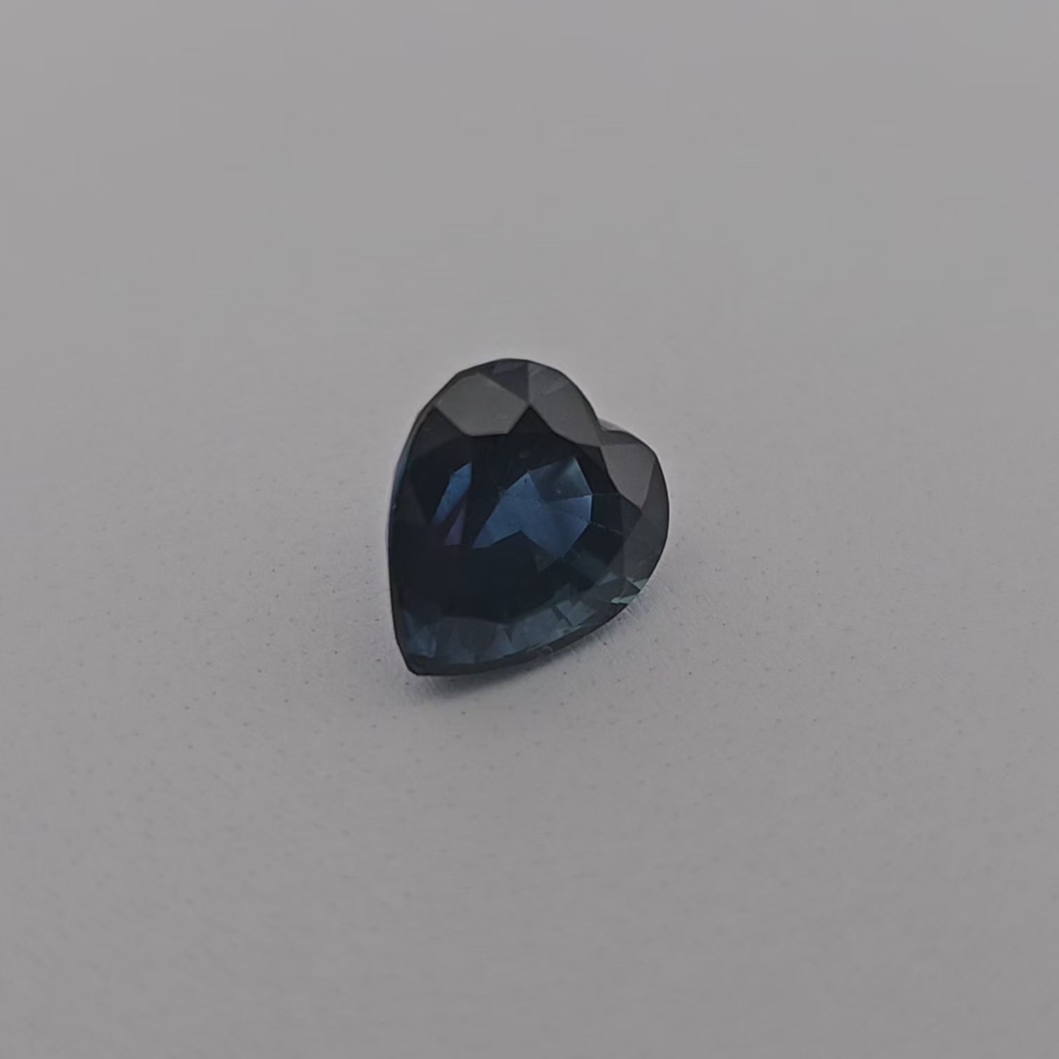 Natural Blue Sapphire Stone 4.29 Carats Heart Shape
