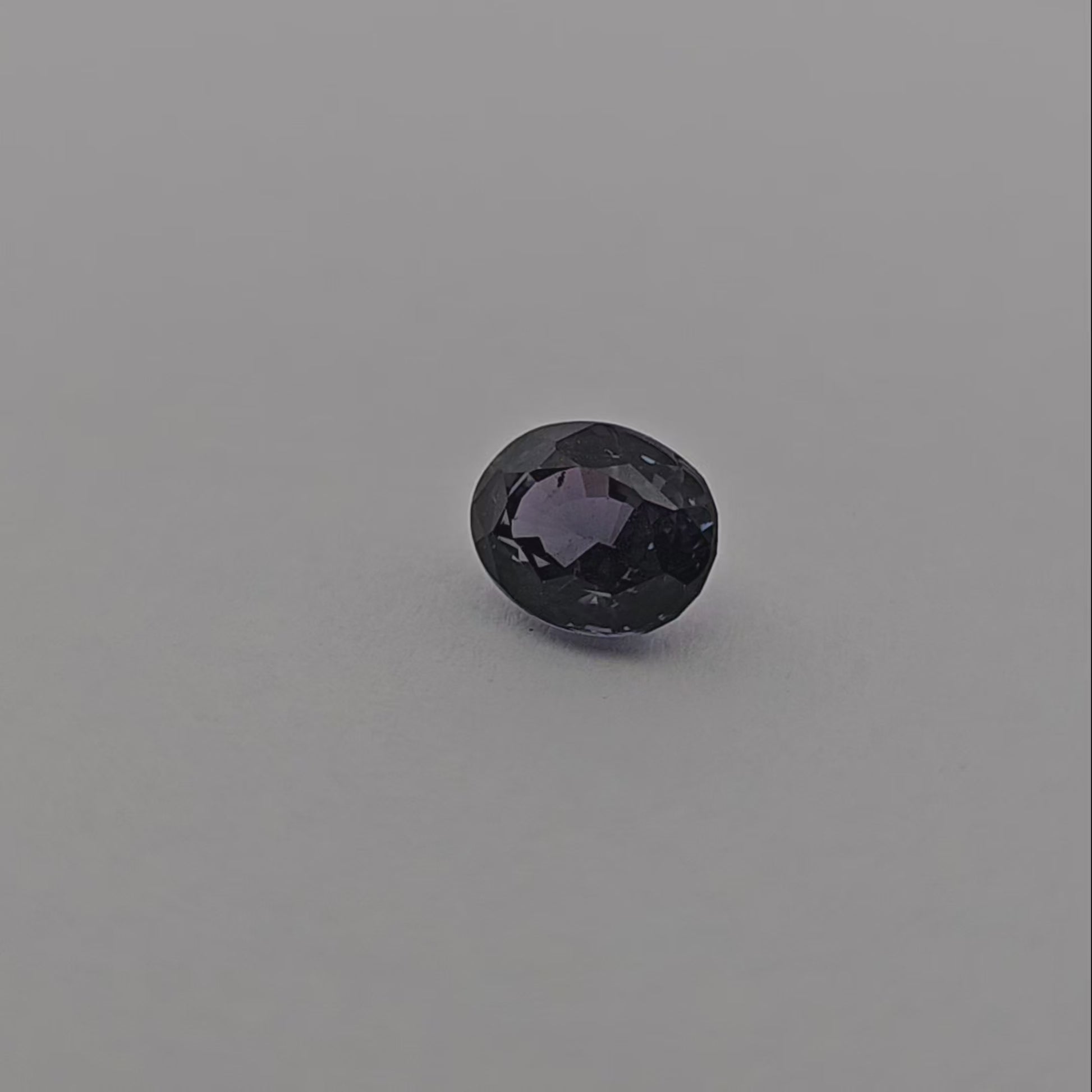 Natural Purple Spinel Stone 1.58 Carats Oval Cut (7.5 x 5.8 mm)
