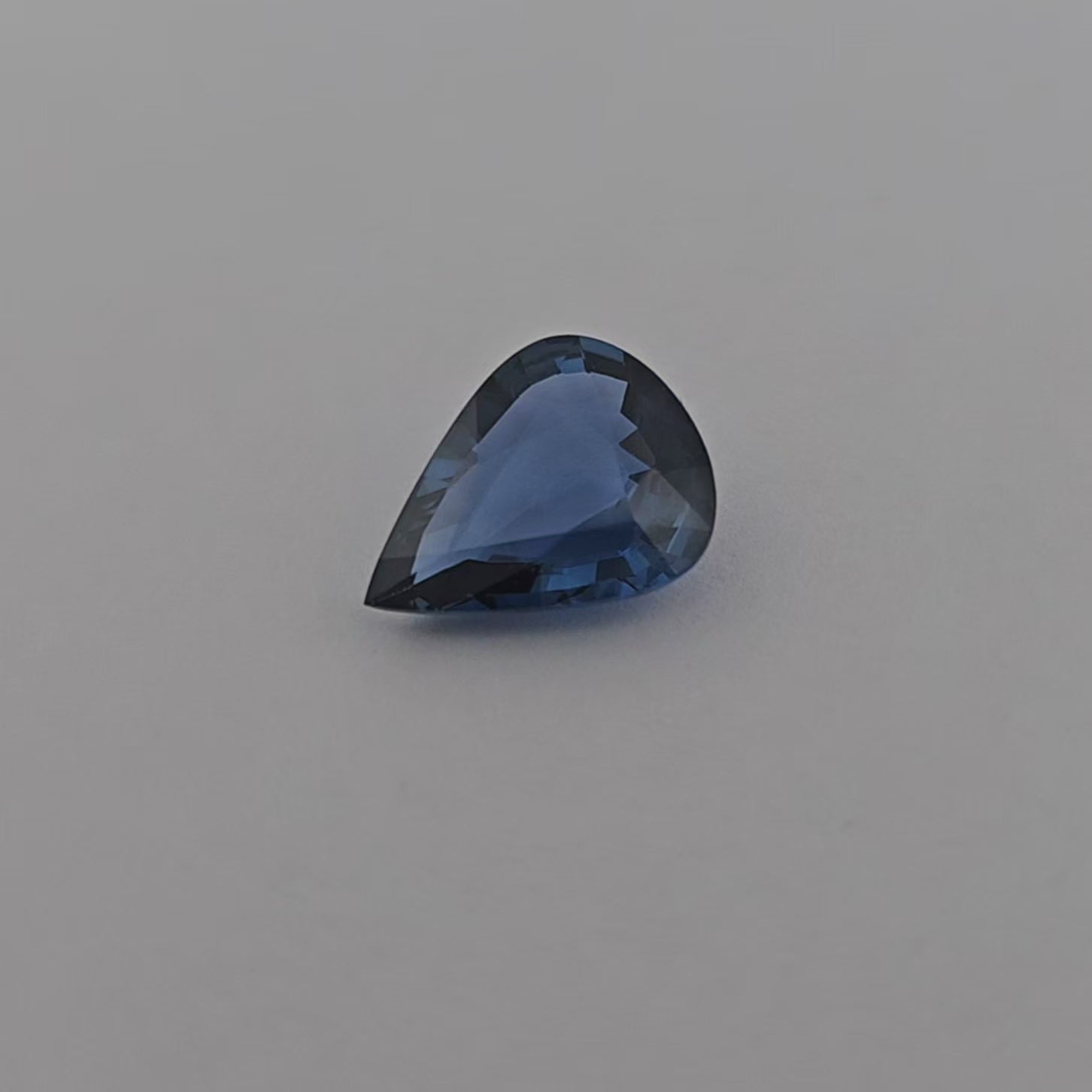 Natural Blue Sapphire Stone 1.91 Carats Pear Shape
