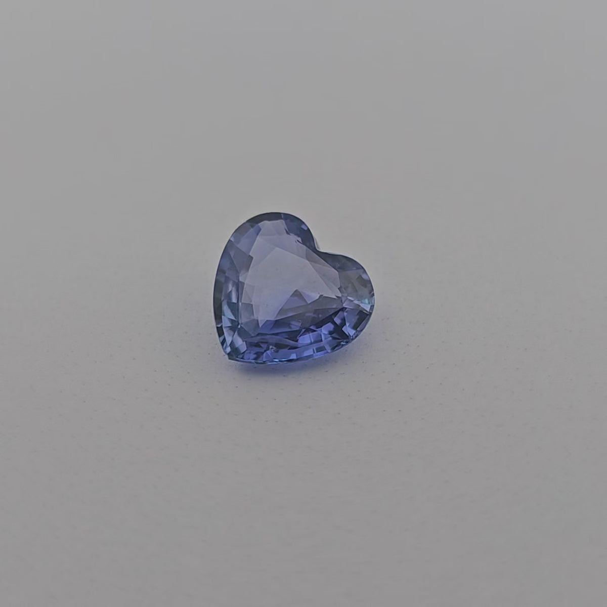 Natural Blue Sapphire Stone 2.53 Carats Heart Shape