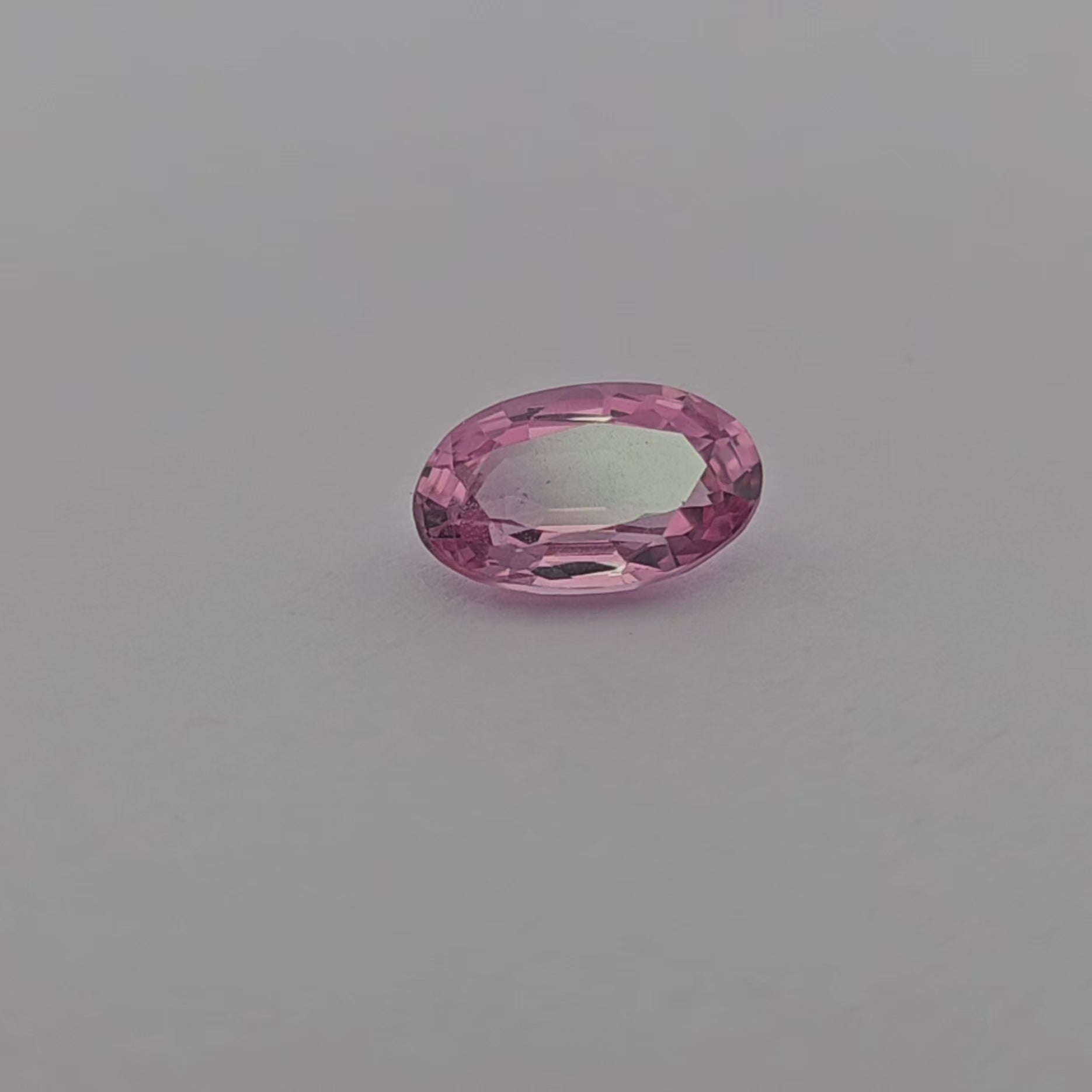Natural Pink Spinel Stone 1.41 Carats Oval Cut (9x5.5 mm)