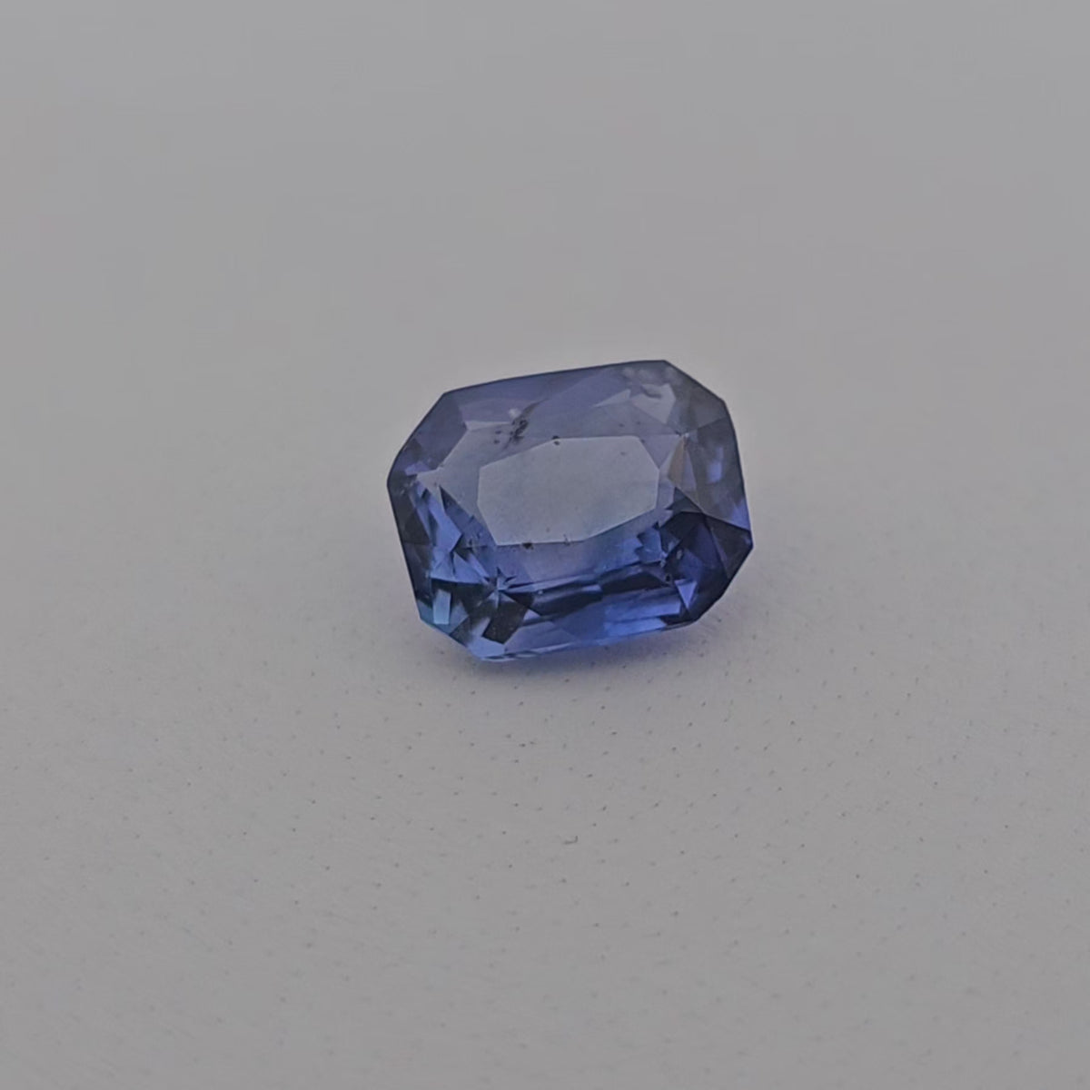 Natural Blue Sapphire Stone 2.54 Carats Emerald Cut