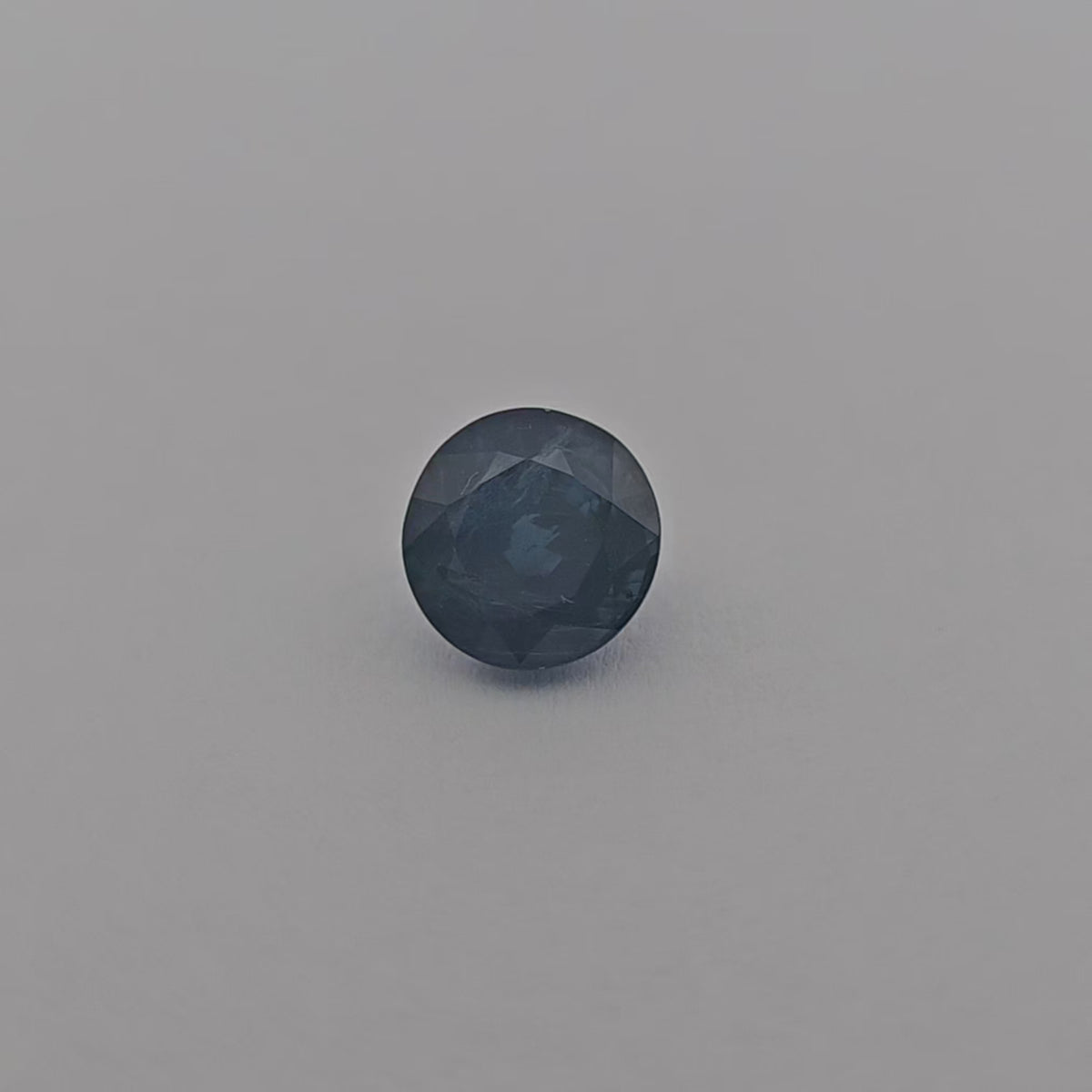 loose Natural Blue Sapphire Stone 1.92 Carats Round Shape 7mm
