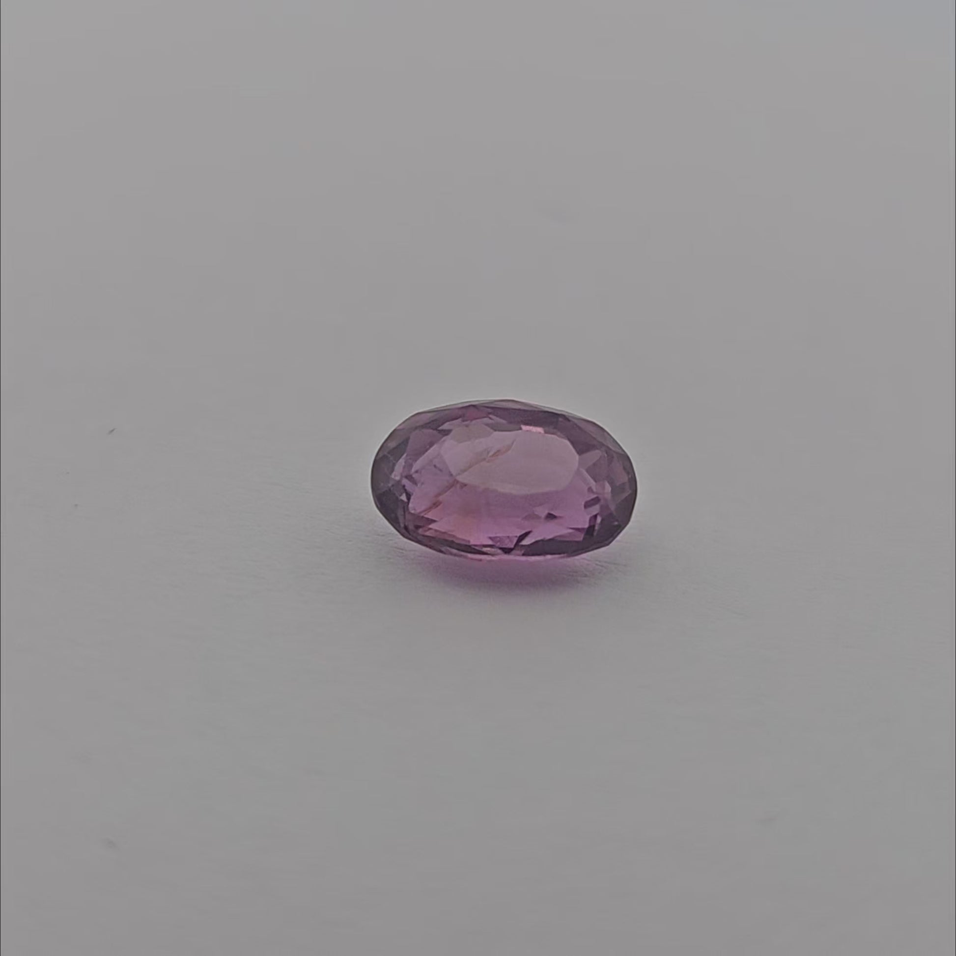 Natural Pink Sapphire Stone 2.16 Carats Oval 8.8x 5.8 mm 