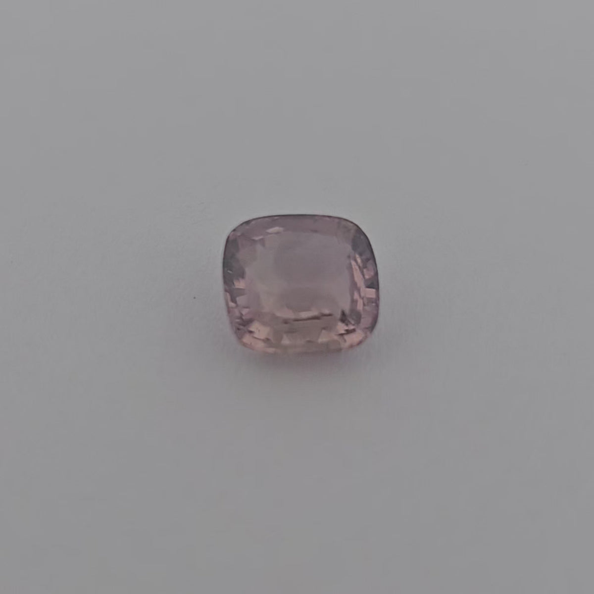 loose Natural Brown Sapphire Stone 1.61 Carats Cushion Brown 7 x 6.5 mm