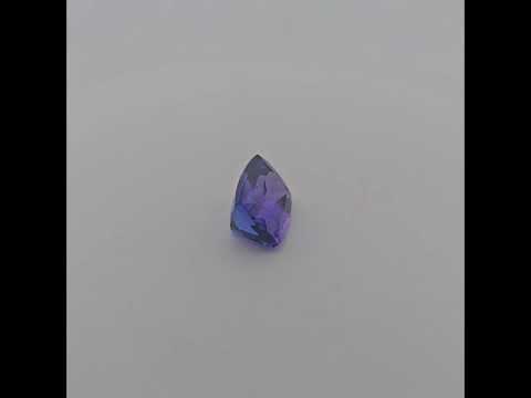 Natural Blue Tanzanite Stone 5.13 Carats Cushion Cut (10.7 x 8.4 mm)
