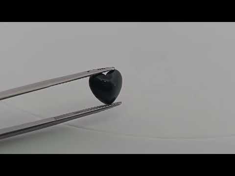 Natural Bloodstone 2.4 Carats Heart Shape ( 10 mm )