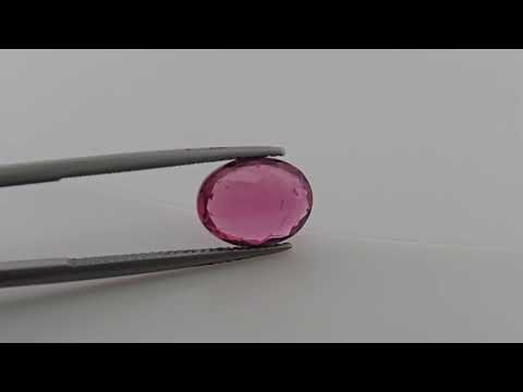 Natural Rubellite Tourmaline in 3.02 Carats Weight with 11 by 8.8 mm for Sale