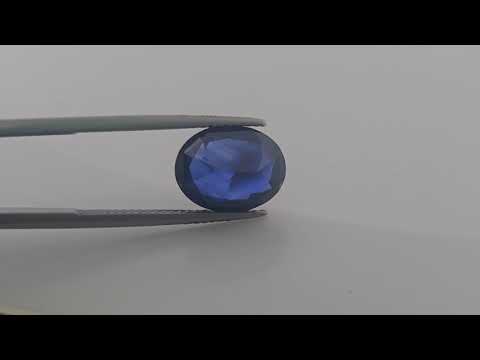 Natural Blue Sapphire Stone 6.18 Carats Oval Shape 12.36x9.67x6.01 mm