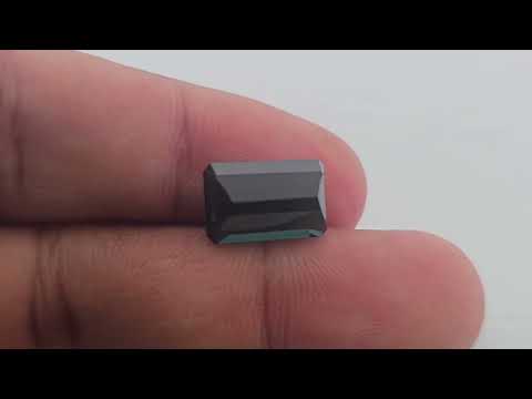 Natural Blue Tourmaline Gemstone 12 by 8 MM in 5.08 Carats