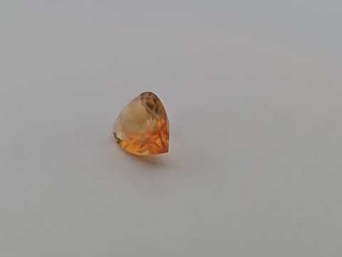 Natural Citrine Stone 4.22 Carats Pear Cut (14x10 mm)