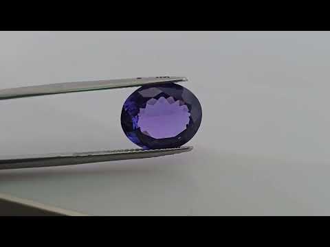 Tanzanian Natural Tanzanite Stone in Oval Cut with 7.32 Carats for Sale
