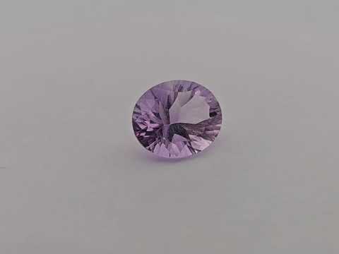 Natural Purple Amethyst  Stone 4.25 Carats Oval ( 12x10 mm)
