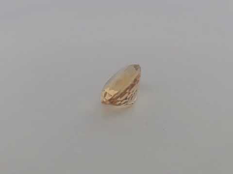 Natural Citrine Stone 8.48 Carats Oval Cut (16x12 mm) 