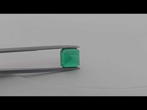 Natural Zambian Emerald Stone 4.97 Carats Emerald Cut 9.58x 9.35x 6.75 mm