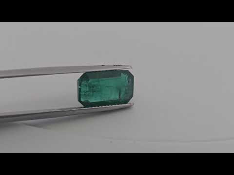 Natural Zambian Emerald Stone 6.05 Carats Emerald Cut 14.04x8.51x5.47 mm