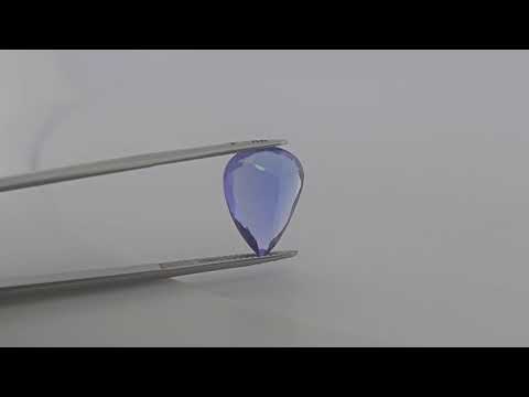 Natural Pear Tanzanite Stone in 8.66 Carats from Tanzania
