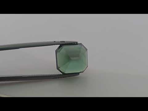 Natural Green Tourmaline Stones in 9.98 Carats with 12 by 11 mm for Sale