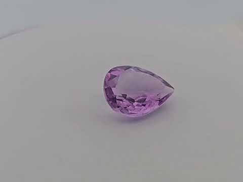 for sale Natural Purple Amethyst  Stone 6.66 Carats Pear ( 16x11.5 mm)