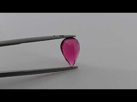 Africa Natural Rubellite Tourmaline Gemstone in 3.04 Carats for Sale