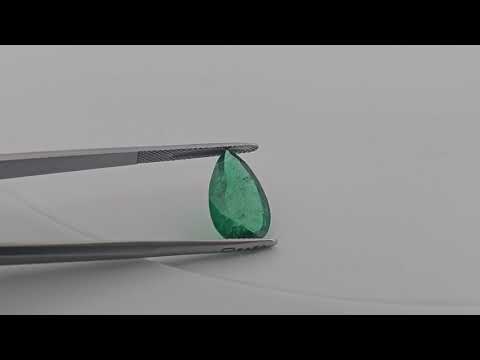 Natural Zambian Emerald Stone 4.39 Carats Pear Cut (16.5x10 mm)