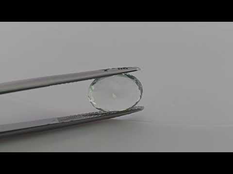 Natural Green Tourmaline Oval Shape in 4.67 Carats Weight for Sale