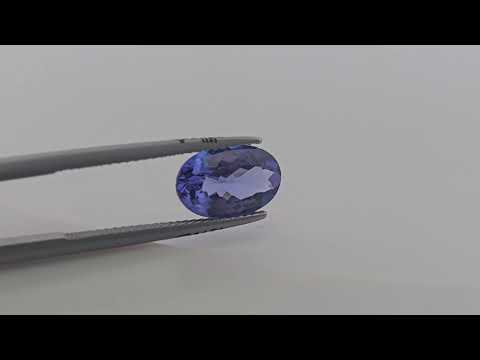 Natural Tanzanite Stone in Oval Shape Shaped in Beautiful Oval 2.72 Carats