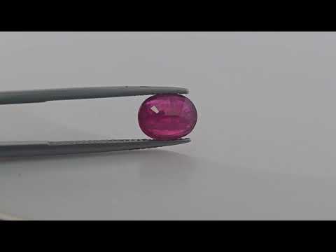 Natural Ruby  Oval Cut 2.32 Carat Gem from Mozambique
