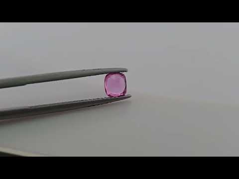 Pink Sapphire: Natural 0.62 Carat Cushion - $450/ct, Srilankan Origin