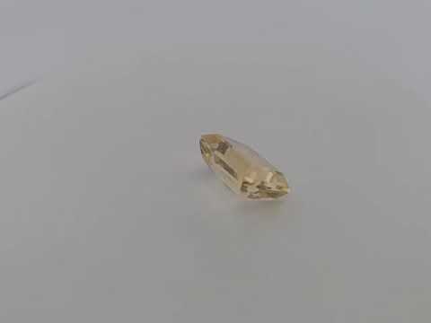 Natural Citrine Stone 5.8 Carats Emerald Cut (12x10  mm)