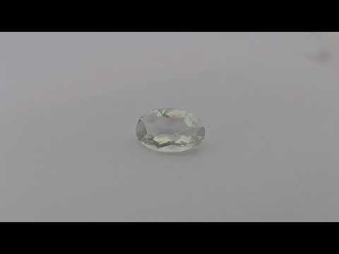 Natural Green Amethyst  Stone 3.92 Carats Oval ( 14x9 mm) 
