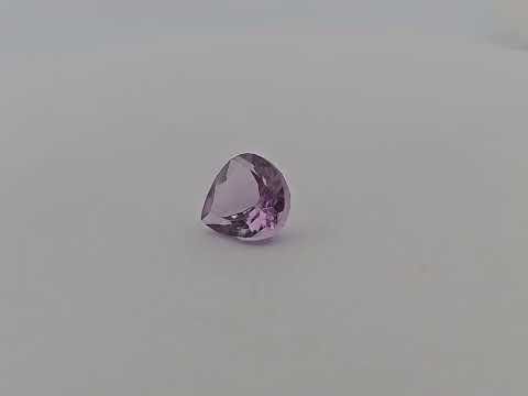 for sale Natural Purple Amethyst  Stone 1.07 Carats Heart ( 7 mm)
