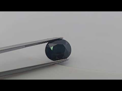 Blue Sapphire: Impressive 9.74 Carat Oval Cut - $190/ct, African Origin