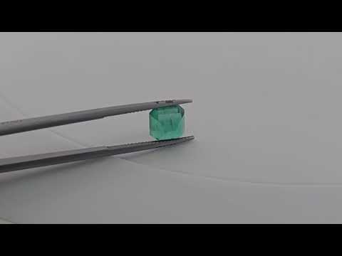 Natural Zambian Emerald Stone 3.26 Carats Asscher Cut