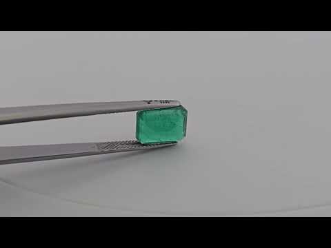 Natural Zambian Emerald Stone 4.78 Carats Emerald Cut 12x9.6x5 mm