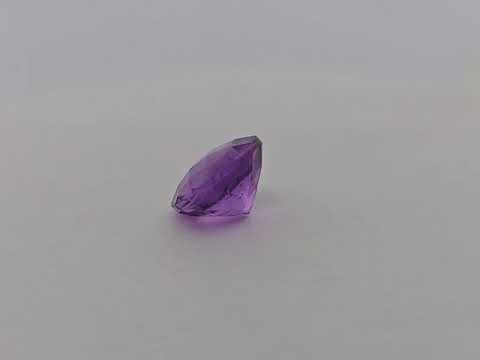 for sale Natural Purple Amethyst  Stone 3.53 Carats Round ( 10 mm)