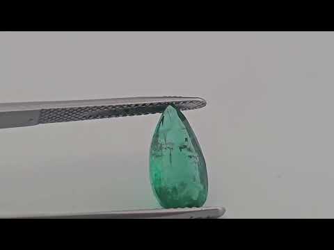 Natural Zambian Emerald Stone 2.70 Carats Pear Cut