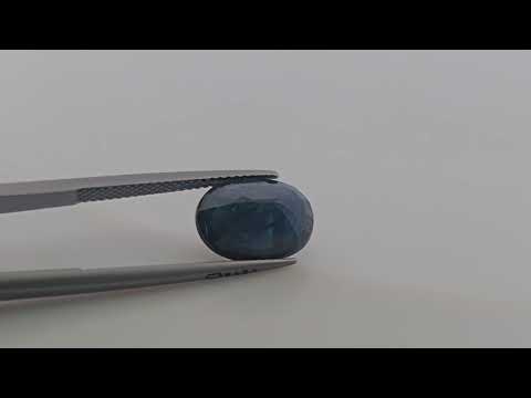 Natural Blue Sapphire Gemstone 5.52 Carats Oval Cut Shape