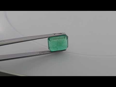 Natural Zambian Emerald Stone 9.34 Carats Emerald Cut 14.10x11.61x7.30 mm