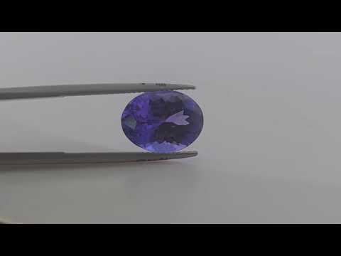 Tanzanite Stone in Natural from Tanzania in 5.78 Carats with 13 by 10 MM