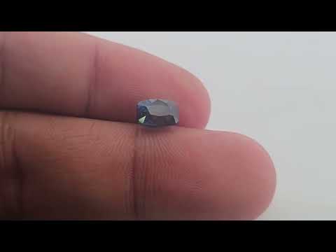 Blue Sapphire Cushion Cut: 1.65 Carats, Natural Beauty from Africa